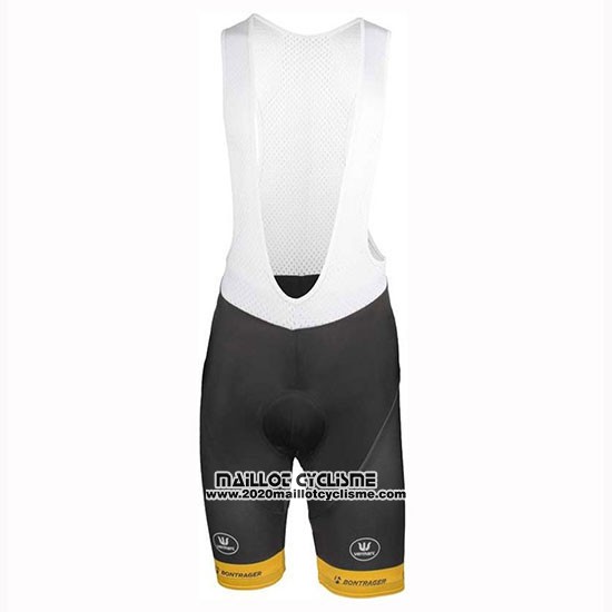 2019 Maillot Ciclismo Telenet Fidea Noir Jaune Bleu Manches Courtes et Cuissard